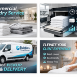 Commercial laundry service for salons & spas